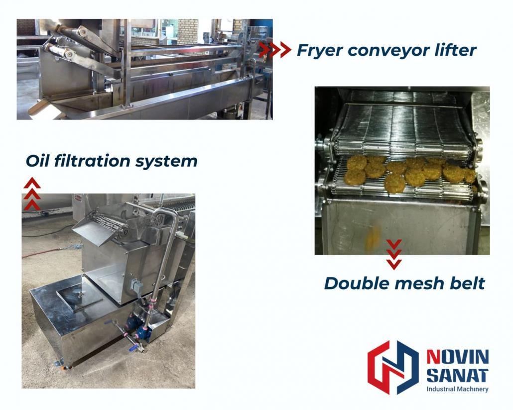 Automatic industrial fryer